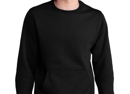 Port & Co Core Fleece Crewneck Pocket Sweatshirt PC78PKT
