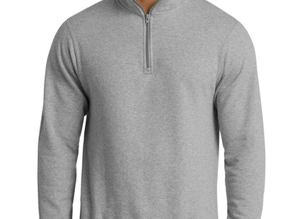 Port & Co Core Fleece 1/4Zip Pullover Sweatshirt PC78Q