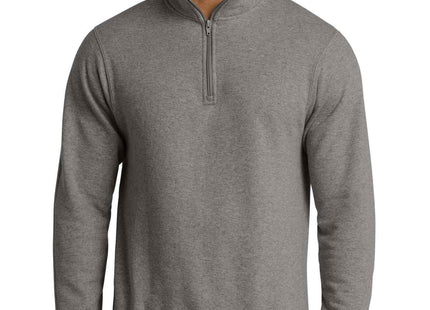 Port & Co Core Fleece 1/4Zip Pullover Sweatshirt PC78Q