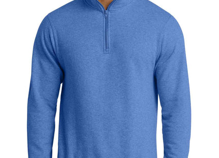 Port & Co Core Fleece 1/4Zip Pullover Sweatshirt PC78Q