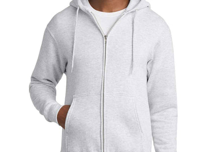 Port & Co Core Fleece FullZip Hooded Sweatshirt PC78ZH
