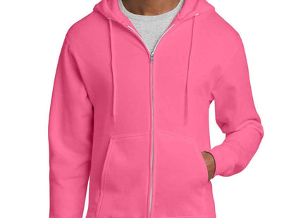Port & Co Core Fleece FullZip Hooded Sweatshirt PC78ZH