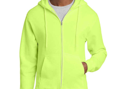 Port & Co Core Fleece FullZip Hooded Sweatshirt PC78ZH