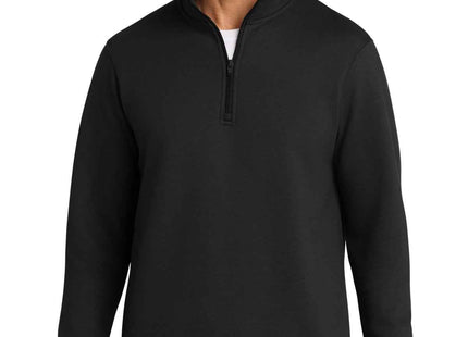 Port & Co Fan Favorite Fleece 1/4Zip Pullover Sweatshirt PC850Q