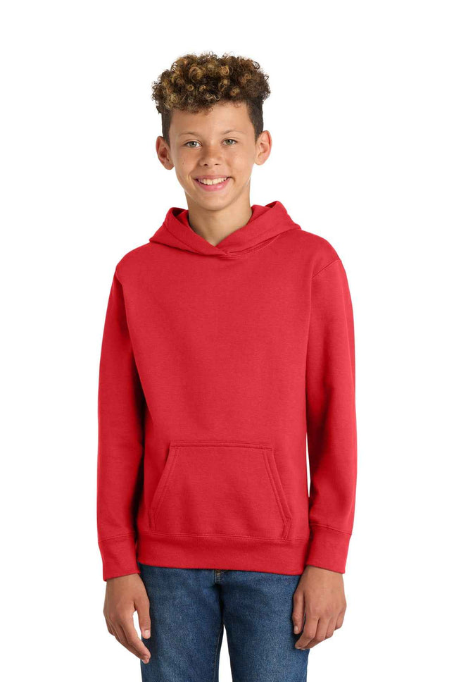 Port & Co Youth Fan Favorite Fleece Pullover Hooded Sweatshirt PC850YH