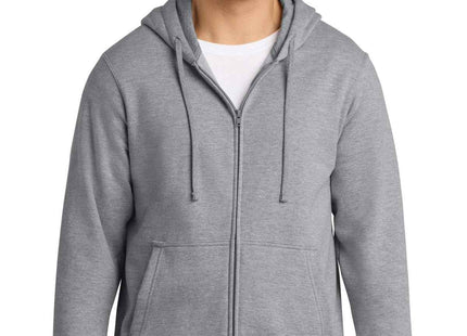 Port & Co Fan Favorite Fleece FullZip Hooded Sweatshirt PC850ZH