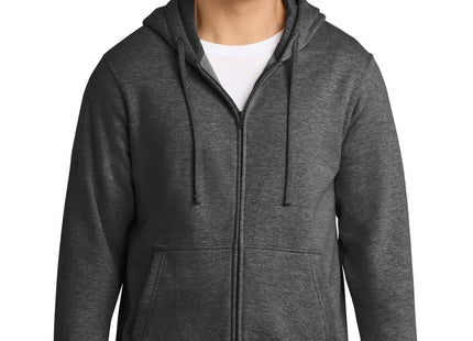 Port & Co Fan Favorite Fleece FullZip Hooded Sweatshirt PC850ZH