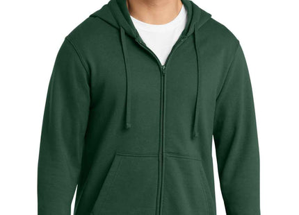 Port & Co Fan Favorite Fleece FullZip Hooded Sweatshirt PC850ZH