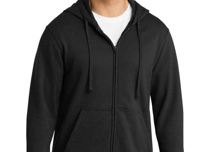 Port & Co Fan Favorite Fleece FullZip Hooded Sweatshirt PC850ZH