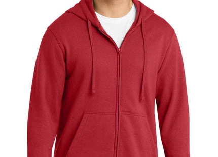 Port & Co Fan Favorite Fleece FullZip Hooded Sweatshirt PC850ZH