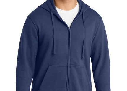 Port & Co Fan Favorite Fleece FullZip Hooded Sweatshirt PC850ZH