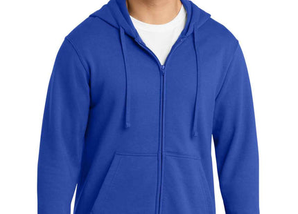 Port & Co Fan Favorite Fleece FullZip Hooded Sweatshirt PC850ZH