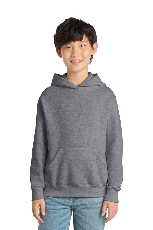 Port & Co Youth Core Fleece Pullover Hooded Sweatshirt PC90YH