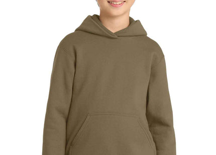 Port & Co Youth Core Fleece Pullover Hooded Sweatshirt PC90YH
