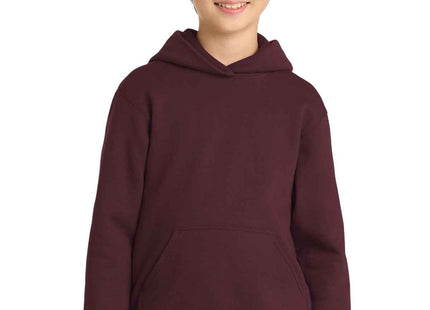 Port & Co Youth Core Fleece Pullover Hooded Sweatshirt PC90YH