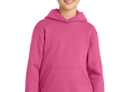 Port & Co Youth Core Fleece Pullover Hooded Sweatshirt PC90YH