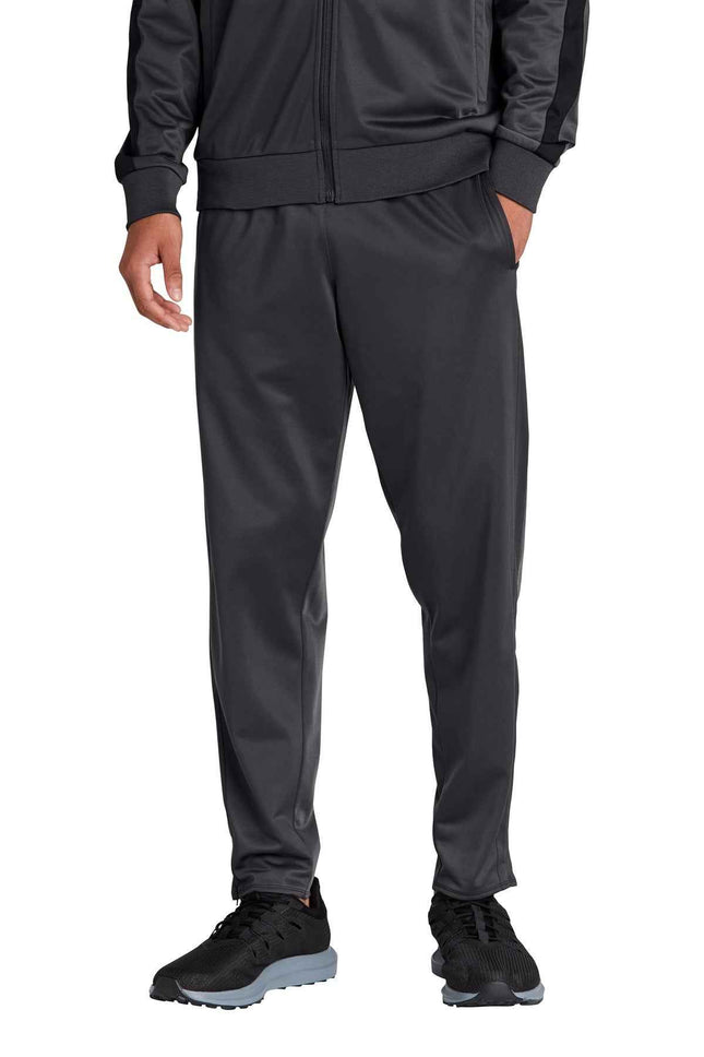 SportTek Tricot Track Jogger PST95 Graphite