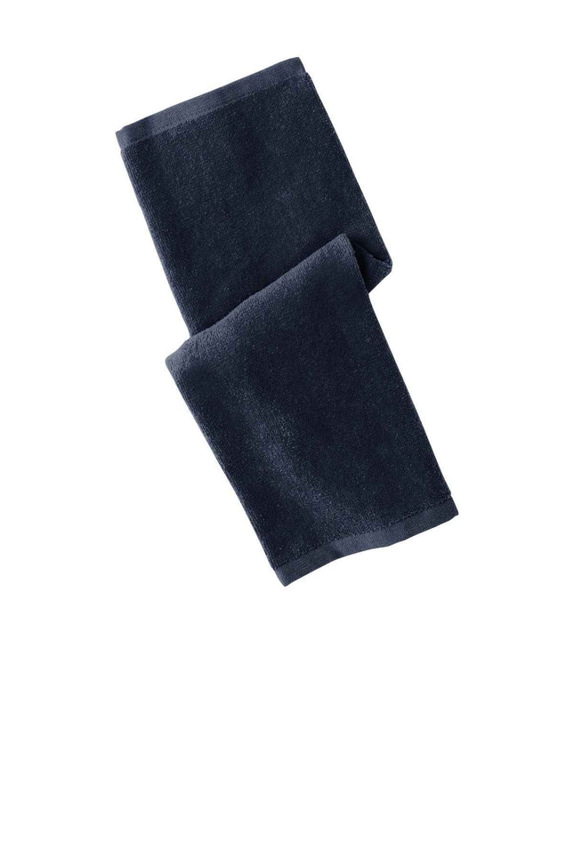 Port Authority Hemmed Towel PT390 Navy OSFA