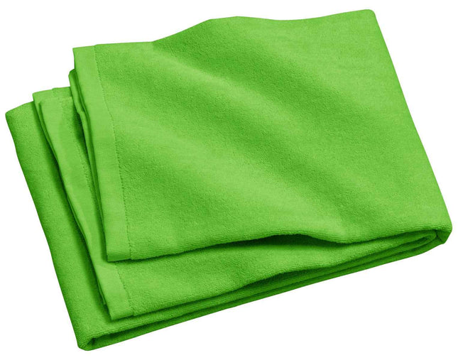 Port Authority Beach Towel PT42 Bright Lime OSFA