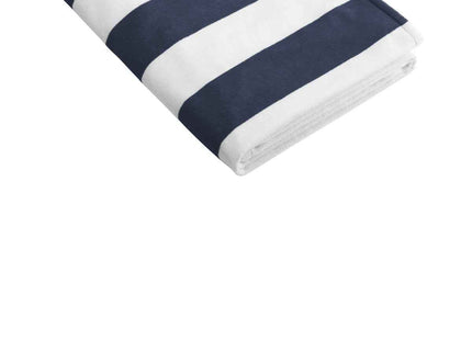 Port Authority Cabana Stripe Beach Towel PT43 Navy OSFA