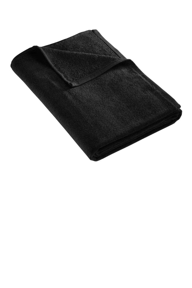 Port Authority Value Beach Towel PT44 Black OSFA