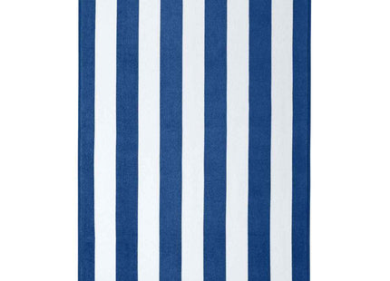 Port Authority Value Cabana Stripe Beach Towel PT45 Royal OSFA