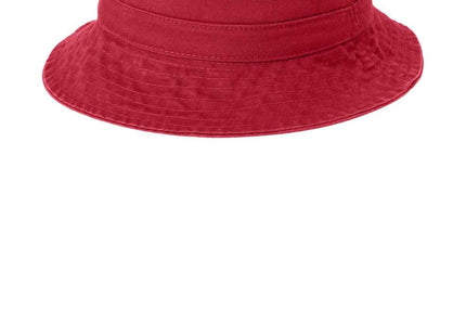 Port Authority Bucket Hat PWSH2 Red