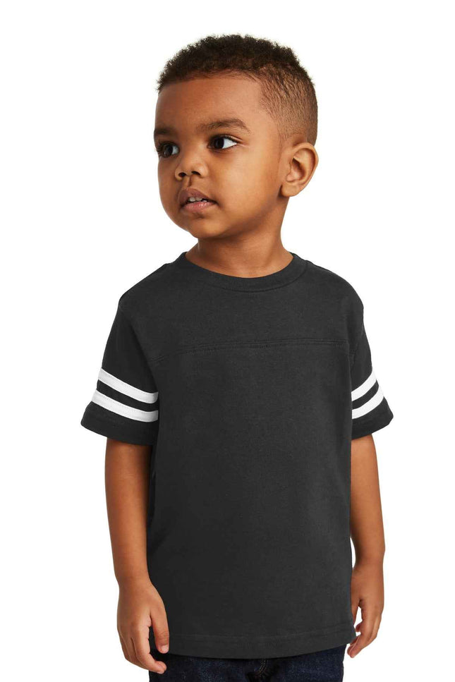Rabbit Skins Toddler Football Fine Jersey Tee RS3037
