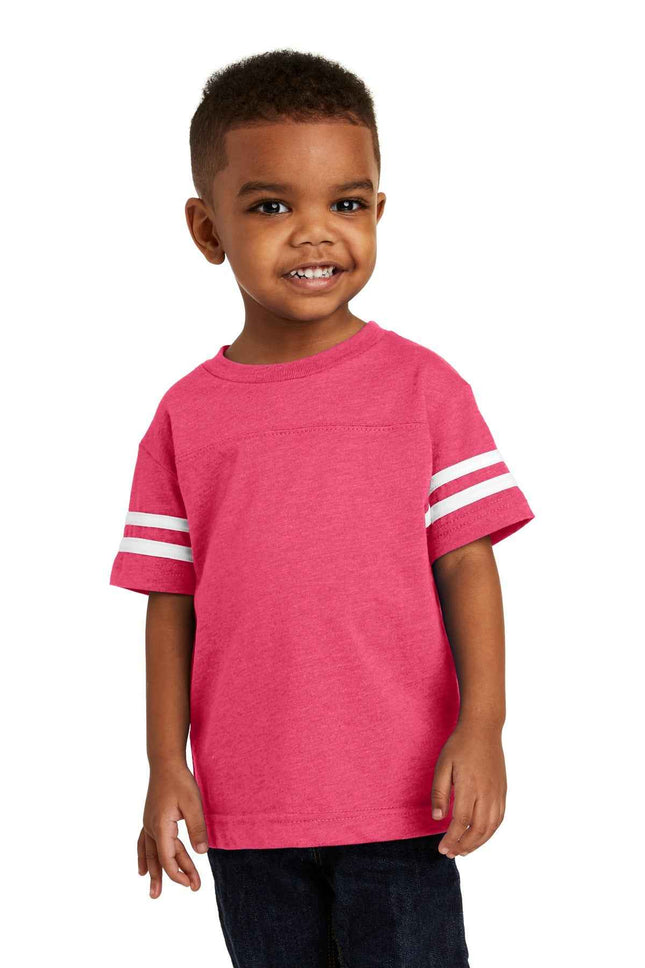 Rabbit Skins Toddler Football Fine Jersey Tee RS3037