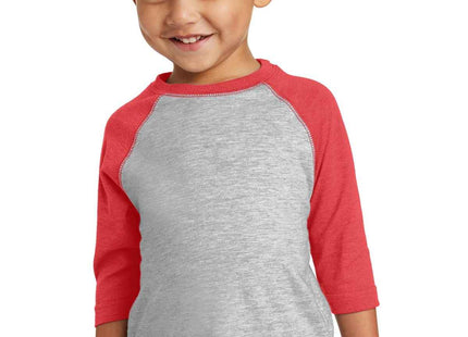 Rabbit Skins Toddler Baseball Fine Jersey Tee RS3330 Vintage Heather Vintage Red