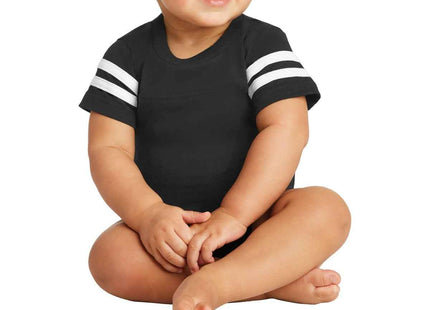 Rabbit Skins Infant Football Fine Jersey Bodysuit RS4437