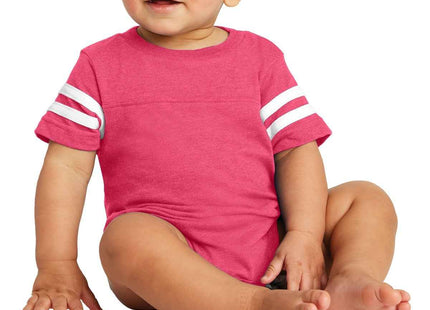 Rabbit Skins Infant Football Fine Jersey Bodysuit RS4437