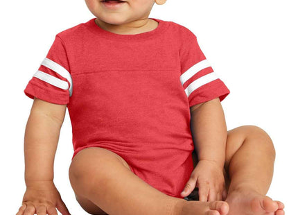 Rabbit Skins Infant Football Fine Jersey Bodysuit RS4437