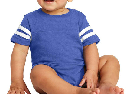 Rabbit Skins Infant Football Fine Jersey Bodysuit RS4437