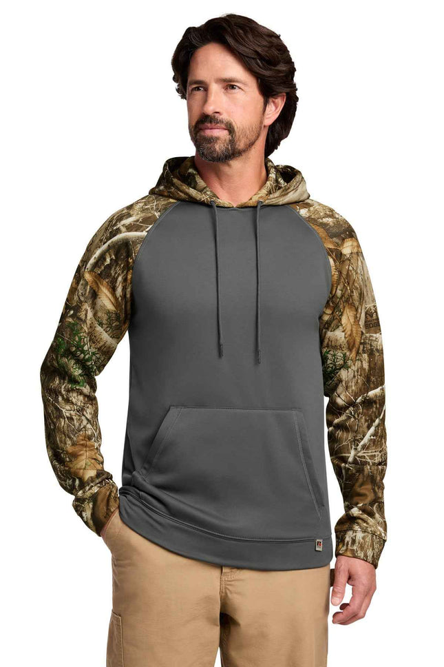 Russell Outdoors Realtree Performance Colorblock Pullover Hoodie RU451