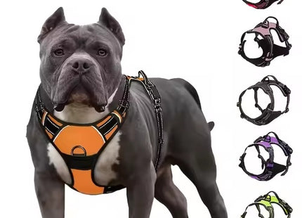 Reflective Dog Harness Vest for Small, Medium & Large Dogs