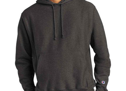 Champion Reverse Weave Hooded Sweatshirt S101 Charcoal Heather