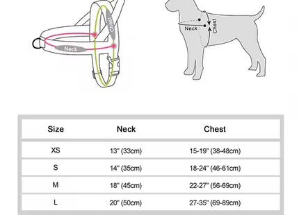 Dog Harness Soft Padded Adjustable Pet Vest
