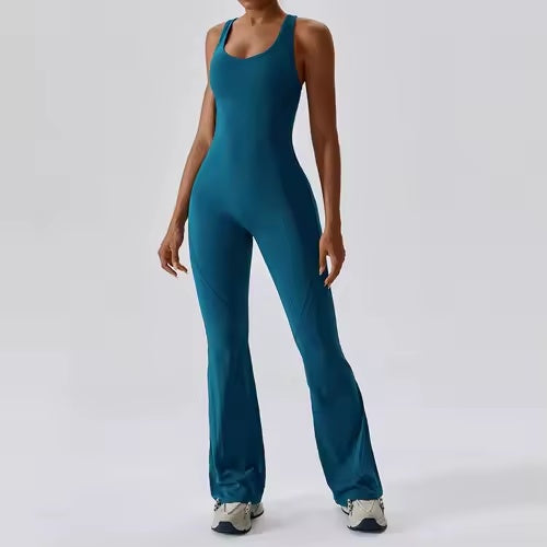Women's One-Piece Sports Jumpsuit Navy
