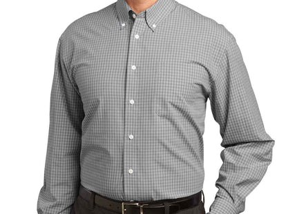 Port Authority Plaid Pattern Easy Care Shirt S639