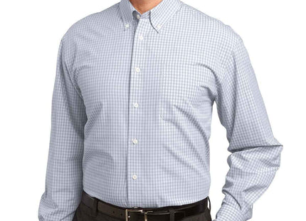Port Authority Plaid Pattern Easy Care Shirt S639