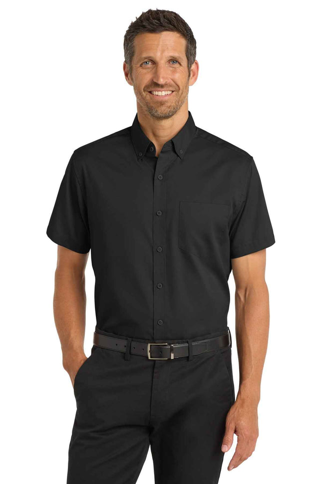 Port Authority Short Sleeve SuperPro Twill Shirt S664