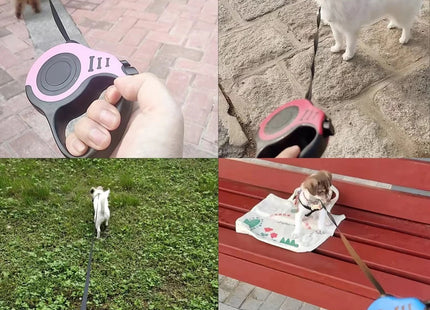 Retractable Dog Leash for Comfortable &amp; Controlled Walks