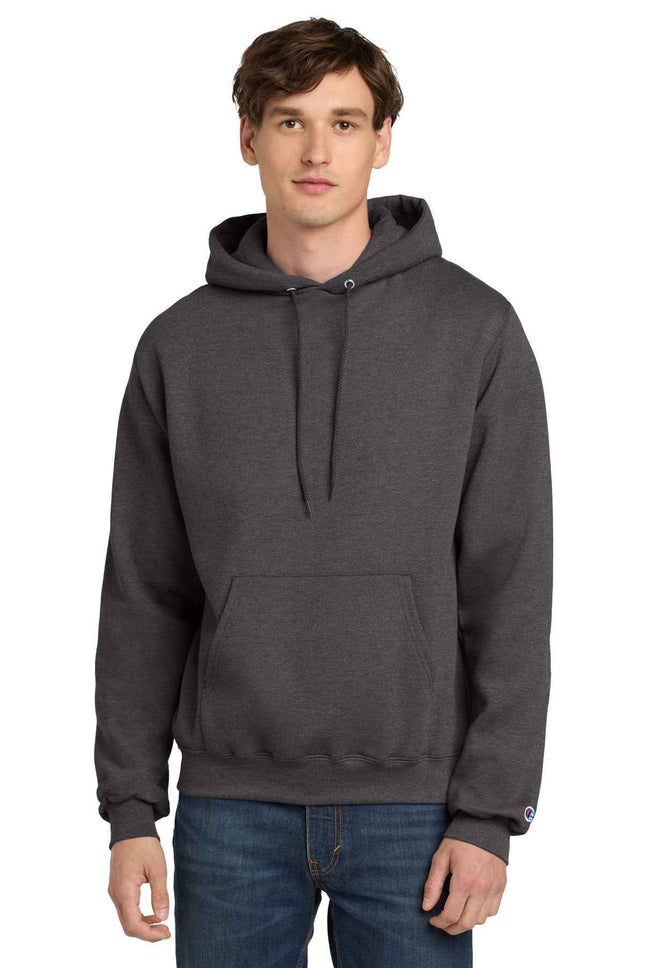 Champion Powerblend Pullover Hoodie S700 Charcoal Heather