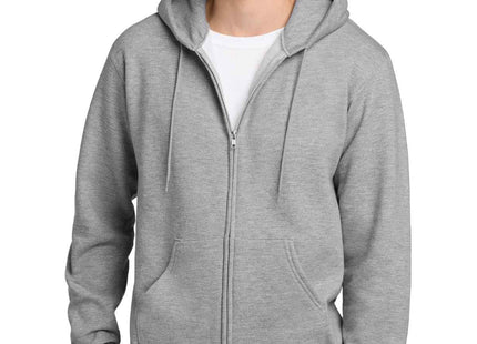 Champion Powerblend FullZip Hoodie S800 Light Steel