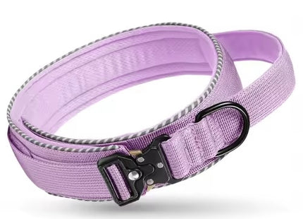 Heavy-Duty Military Training Dog Collar with Control Handle