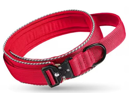 Heavy-Duty Military Training Dog Collar with Control Handle