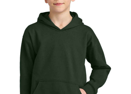 Gildan Youth Softstyle Midweight Fleece Hoodie SF500B Forest Green