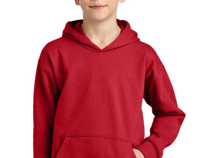 Gildan Youth Softstyle Midweight Fleece Hoodie SF500B Red