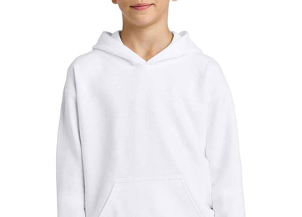 Gildan Youth Softstyle Midweight Fleece Hoodie SF500B White